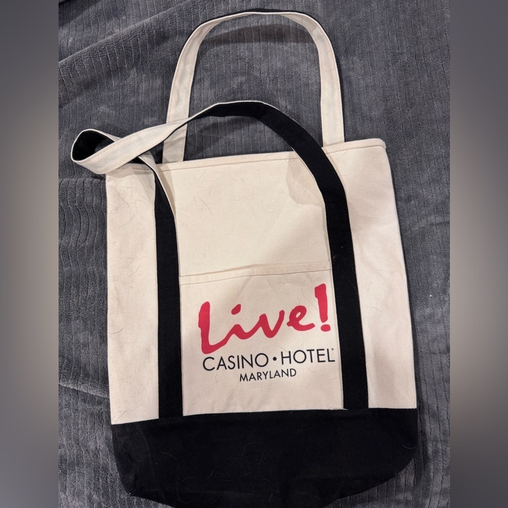 Maryland Live! Canvas bag